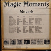Mukesh  - Magic Moments (Vinyl)